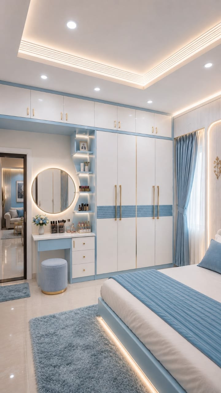Creative Kids Bedroom & Study Room Interior Design in Dhaka